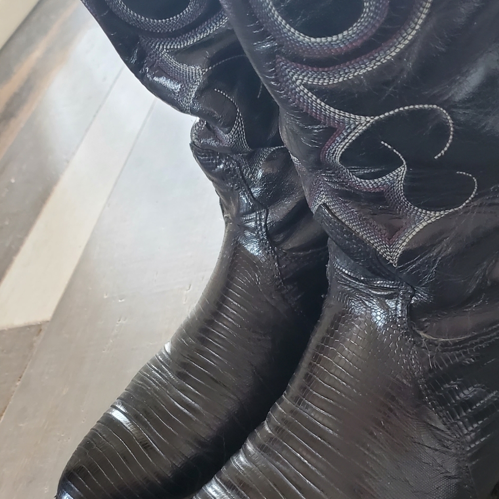NOCONA COWBOY BOOTS SZ 9.5 - Picture 7 of 14